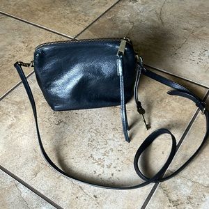 Black Fossil crossbody bag purse